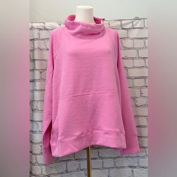 Nine West Active Pink Women's Sweater:2X Long Sleeve Pockets Breathable Comfort - Picture 1 of 11